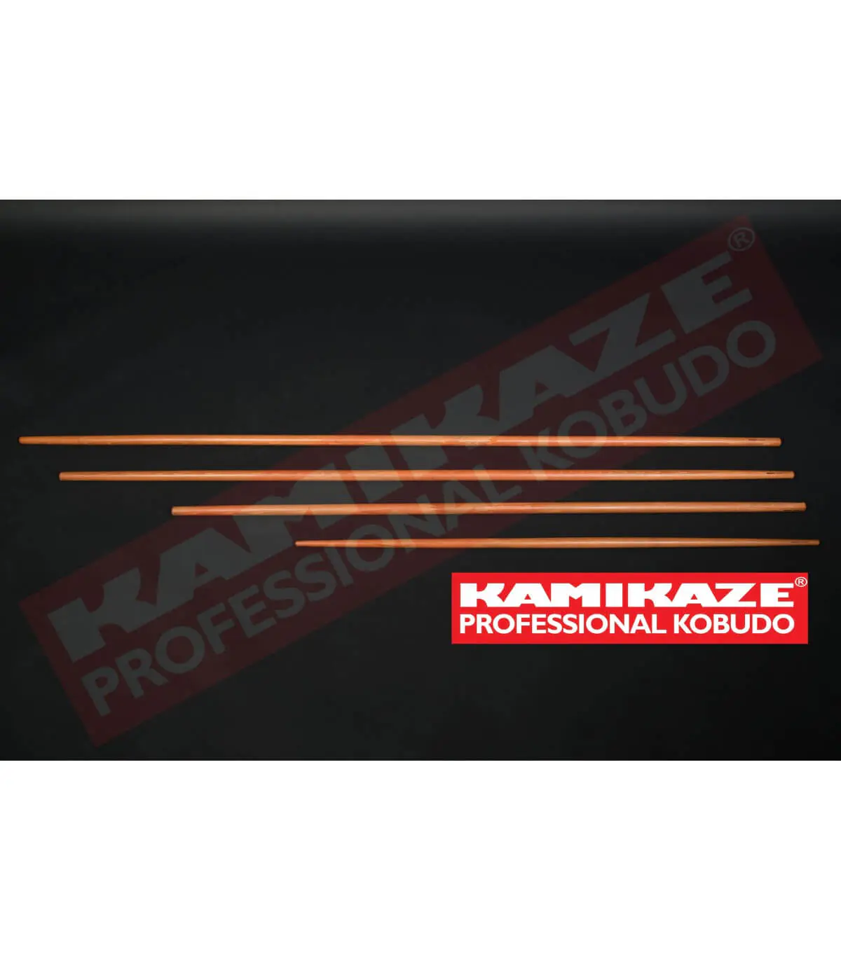 BO Kamikaze Professional Kobudo conique-fait-a-la-main-chene