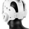 WKF Approved children's helmet, white-.Tokaido