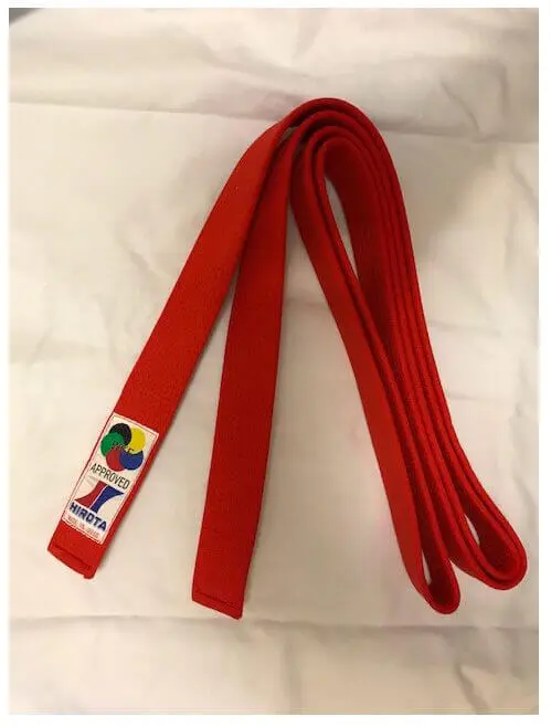 Hirota red or blue cotton Yohachi special belt