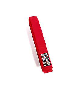 White Tiger 9th and 10th Dan Red Belt - Red - Noris