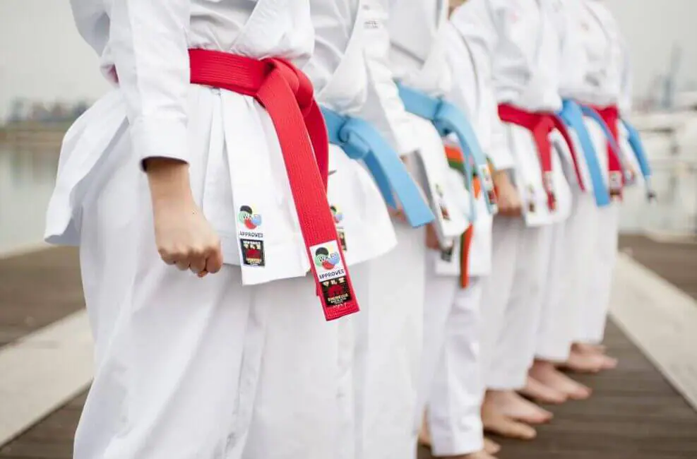 SHUREIDO Cotton Karate competition belt - WKF Approved