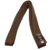 Brown Karate belt Kaiten extra thick