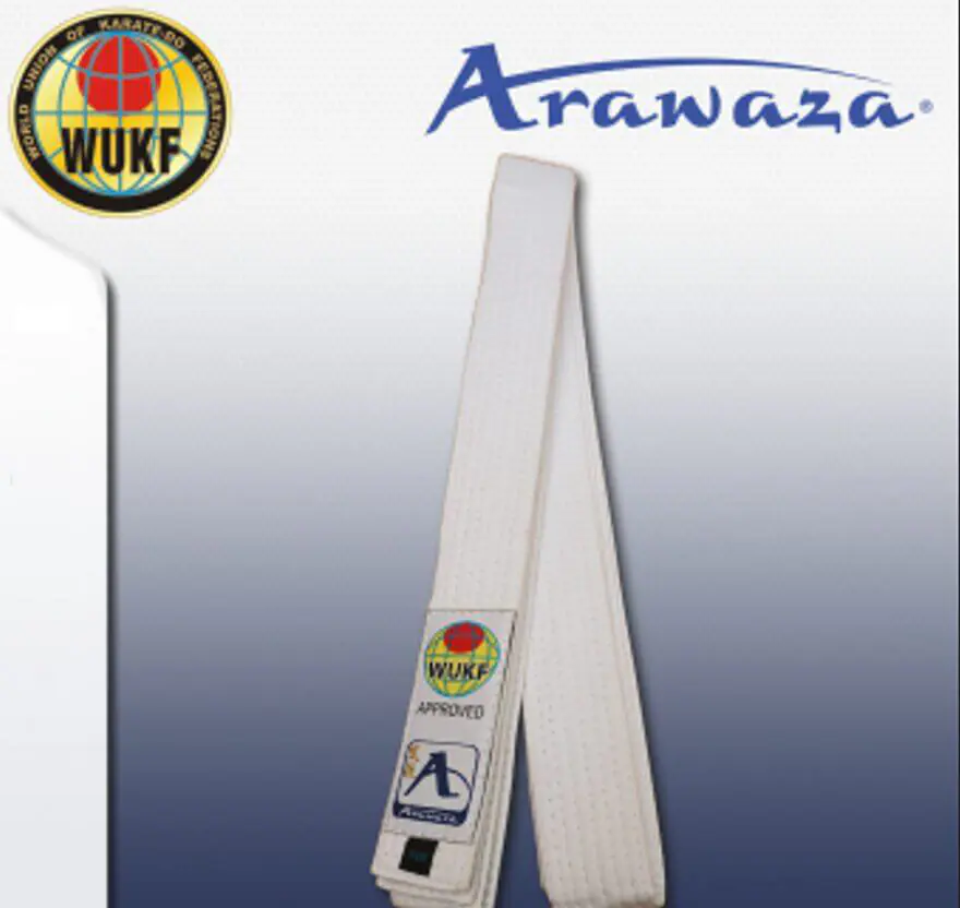 ARAWAZA WUKF Japanese Cotton Kata Belt