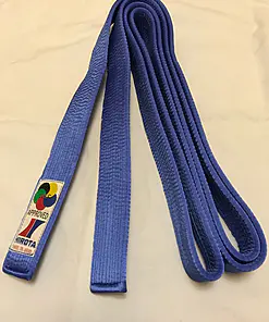 HIROTA Satin karate belt blue or red - Extra-large