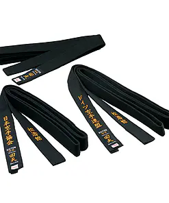 Black cotton belt Kaiten