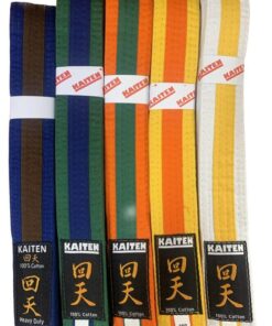 Bicolour belts Kaiten 100% cotton