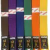 Colored belts Kaiten 100% cotton