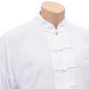 White Cotton-Viscose Tai Chi Top