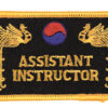 Embroidered Assistant Instructor badges - Danrho