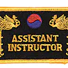 Embroidered Assistant Instructor badges - Danrho