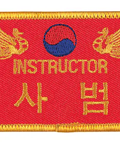 Embroidered Instructor badges - Danrho