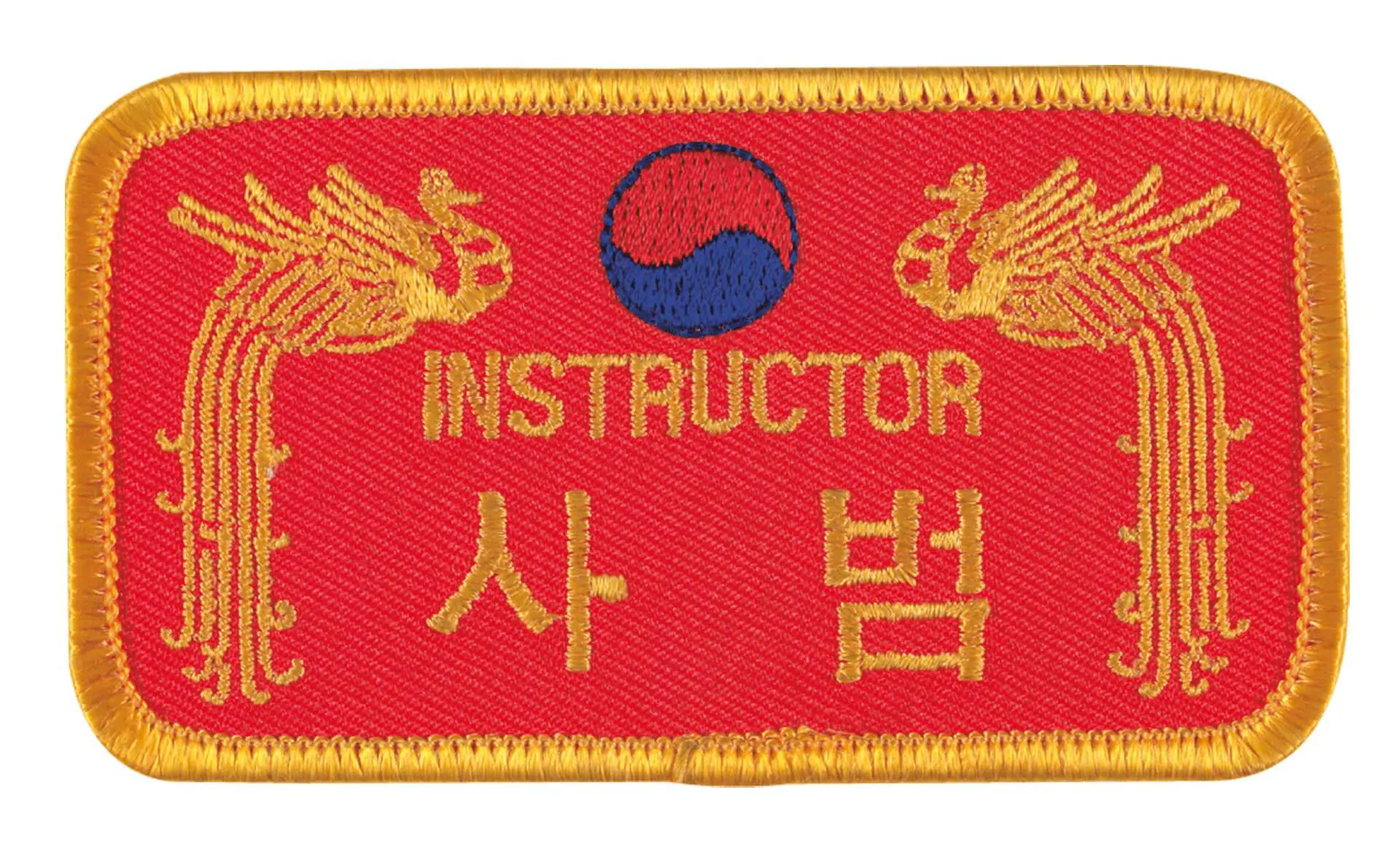 Embroidered Instructor badges - Danrho
