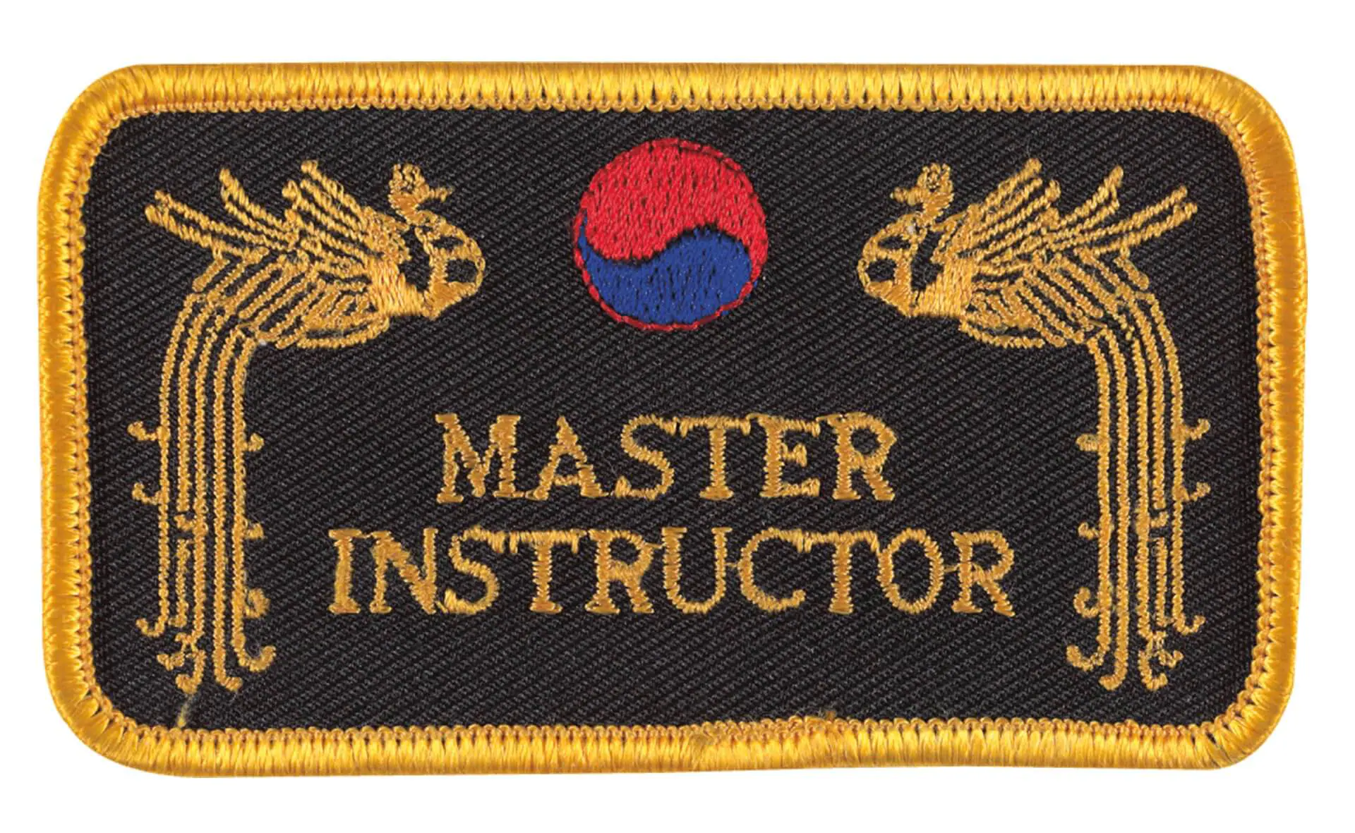 Master Instructor embroidered badges - Danrho