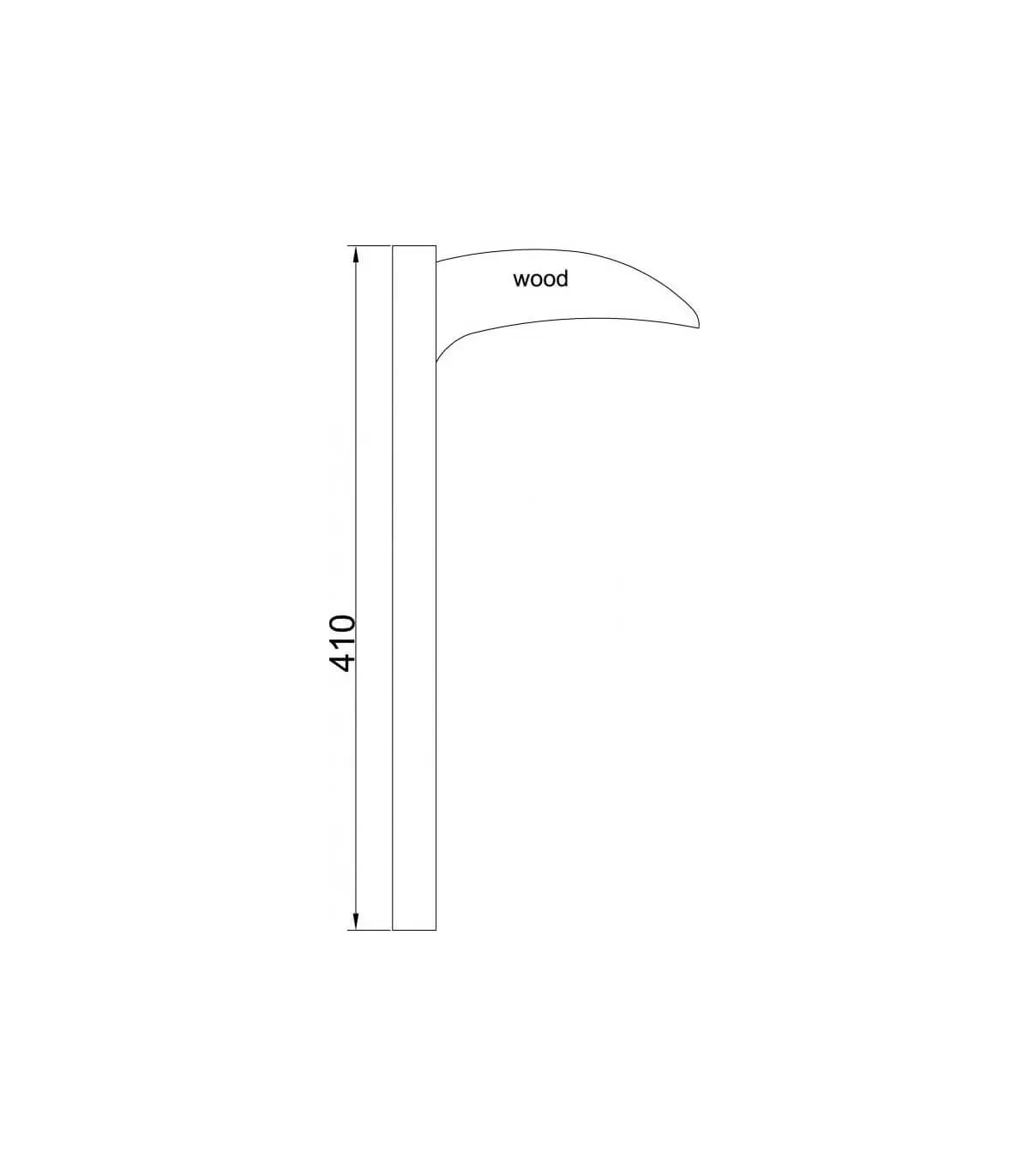 Kama Kamikaze Kobudo Professional beechwood-pair
