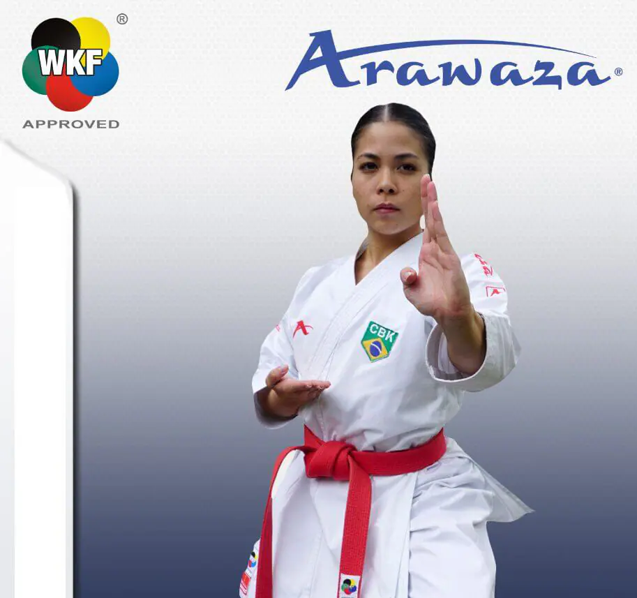 Karate-Gi Arawaza Black Diamond - WKF - Pemière League - Coupe Femme