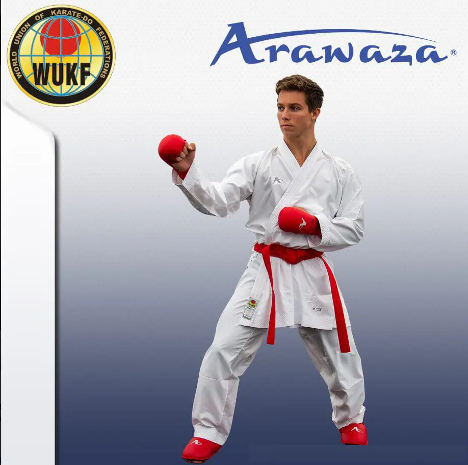 Kimono Arawaza Kumite Deluxe Evo WUKF - Red or White
