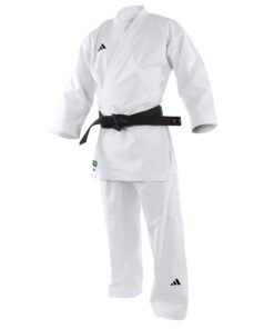 Kimono Karate Adilight K192 PrimeGreen avec logo Adidas - WKF