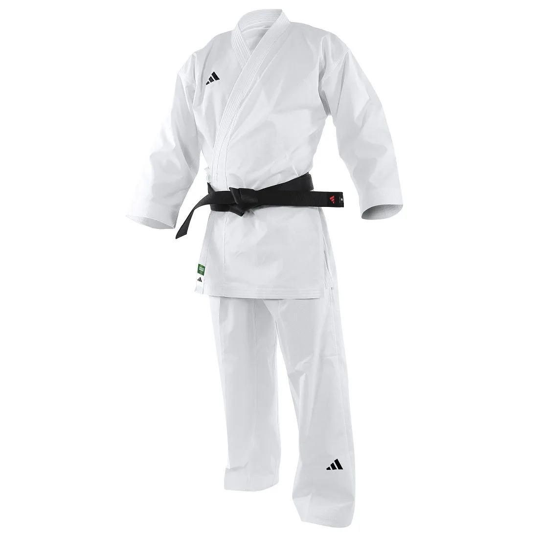 Adilight K192 PrimeGreen Karate-gi with Adidas Logo - WKF