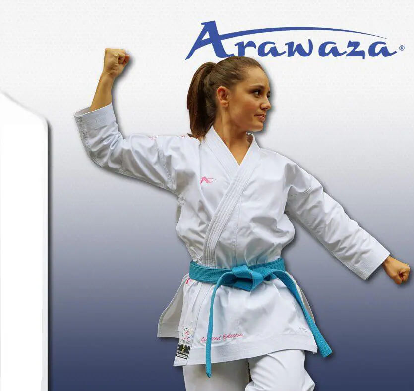 Kimono Karate Arawaza Black Diamond - WKF limited edition Pink-Black