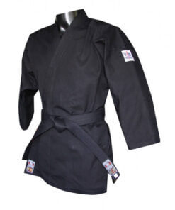 Black Karate-gi training kimono - Noris