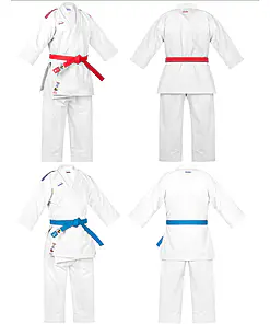 Kimono Karate Kamikaze Premier Kata AKA/AHO reversible