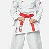 Kimono Karate Kata Deluxe Evo Combo Set - Premier League - red