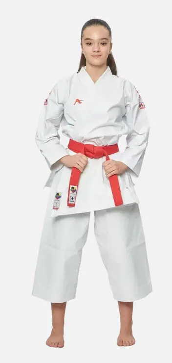 Kimono Karate Kata Deluxe Evo Combo Set - Premier League - red