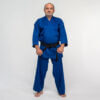 Kimono Karate-gi Training Fuji-Mae-bleu