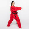 Red Fuji-Mae Karate-gi training kimono