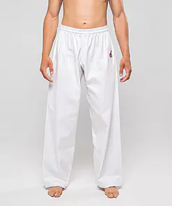 Karate Training Pants FUJI-MAE-white