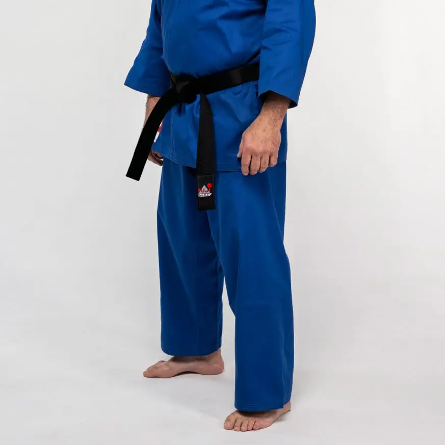 Karate Training Pants FUJI-MAE-blue