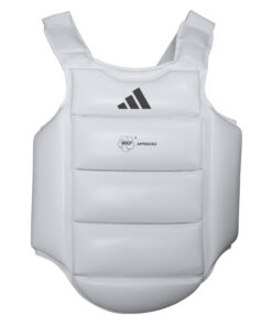 Adidas Kids' WKF Karate Chest Protector - White
