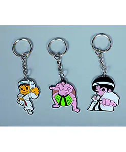 Mini Karateka key ring
