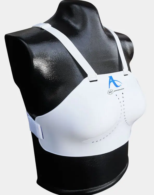Arawaza plastic protection with WKF straps
