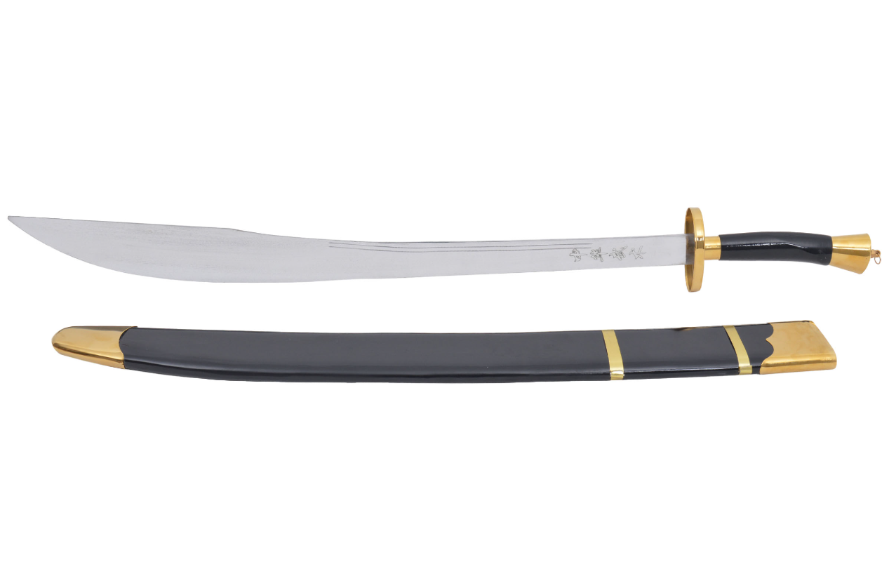Tai Ji Sword - Tai Chi - Premium - Semi-Rigid Blade (Copie) (Copie) (Copie) (Copie) (Copie) (Copie) (Copie) (Copie) 2 Sabre d'entraînement Kung-Fu avec fourreau - Noir