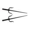 Sai Kamikaze Professional Kobudo-in wrought iron-black-pair