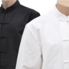 Traditional Tangzhuang Long-Sleeved Cotton Outfit