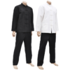 Traditional Tangzhuang Long-Sleeved Cotton Outfit