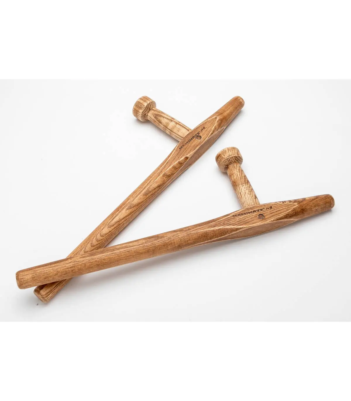 Tonfa Kamikaze Professional Kobudo round oak pair