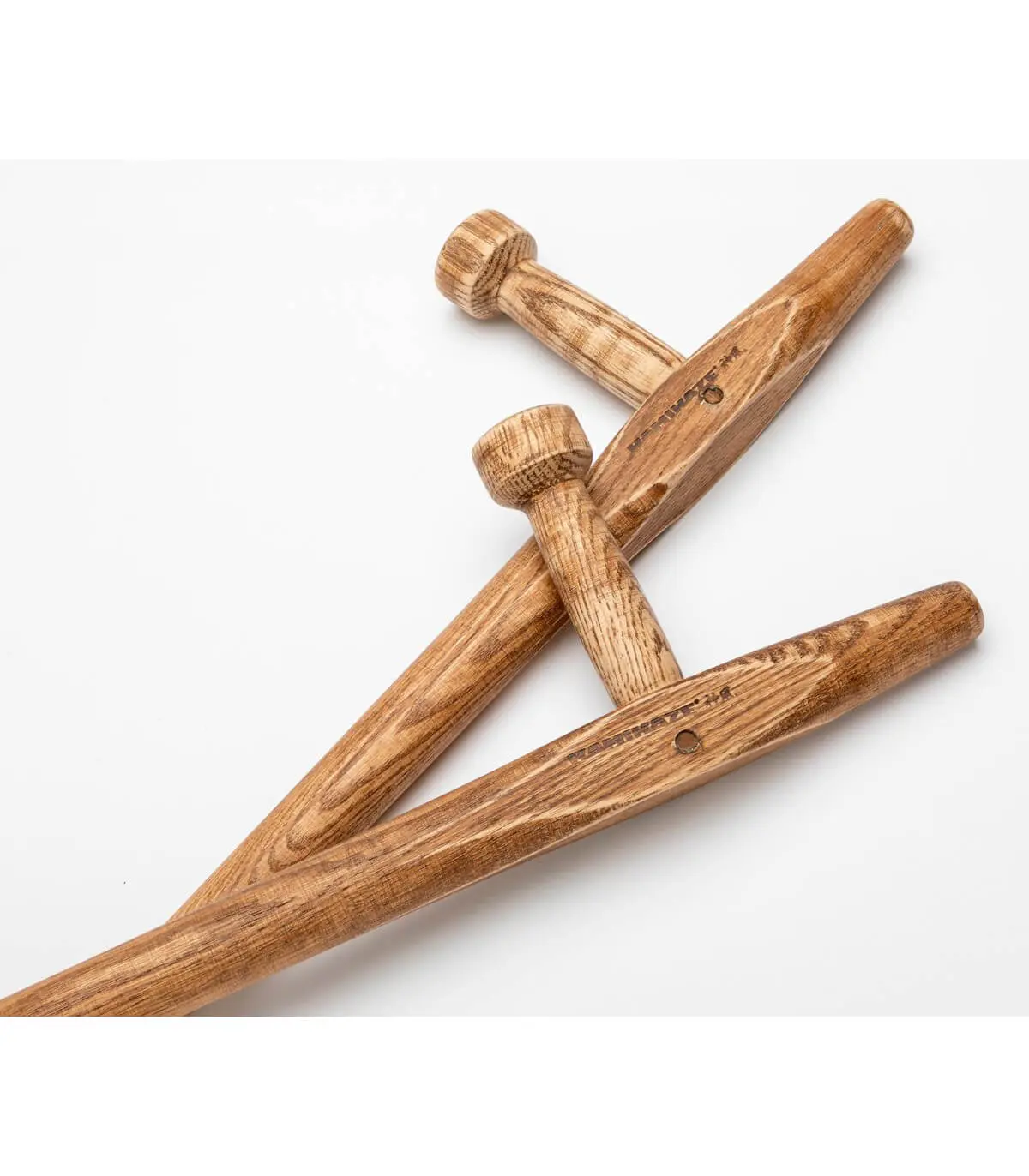 Tonfa Kamikaze Professional Kobudo round oak - per pair