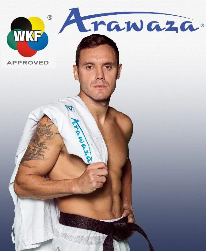 Kimono Arawaza Kumite Deluxe Evo Première League red/blue WKF 8 arawaza-kumite-deluxe-evo-premiere-league-bleu
