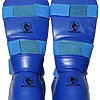 Karate Contact Shin and Foot Protectors - Budo-Fight - blue or red - Image 4