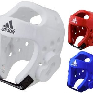 Karate head and face protectors