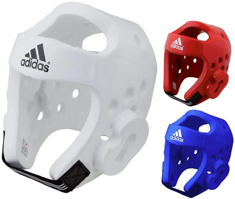 ADIDAS Karate training helmet White Blue or Red