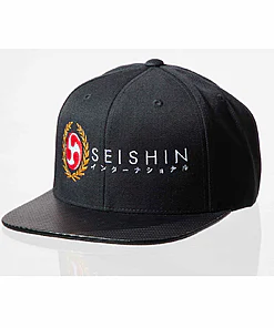 Seishin International black cap - Snapback