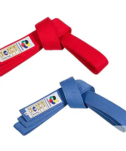 karate-punok-kumite-blue-red-wkf-competition-belt