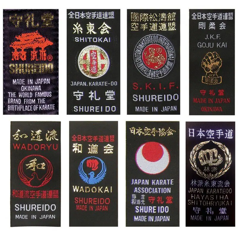 belt-karate-shureido-red-and-white-6-eme-in-labels