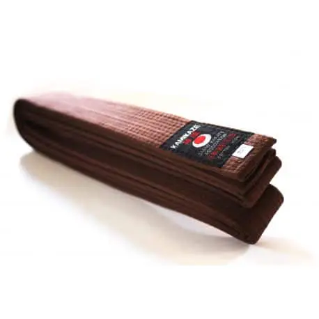 brown belt-karate-kamikaze-non-brode-of-first-qualification