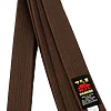 Brown SHUREIDO Okinawa Extra Large Karate Belt - high quality cotton