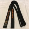 HIROTA black karate belt 100% high quality cotton